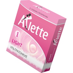  Ультратонкие презервативы Arlette Light 3 шт 