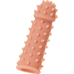  Насадка на фаллос с шипами и бугорками Extreme Sleeve 003 S-size 12,7 см 