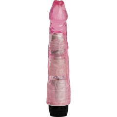  Розовый вибратор-реалистик 22,5 см 