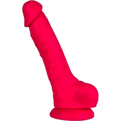  Розовый фаллоимитатор-реалистик Adam S 18,5 см 