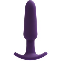  Фиолетовая анальная вибровтулка VeDO Frisky Bunny 12,8 см 