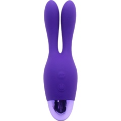  Фиолетовый вибратор INDULGENCE Rechargeable Dream Bunny 15 см 