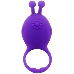  Фиолетовое виброкольцо на пенис Rascal 