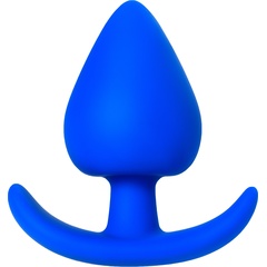  Синяя коническая пробочка из силикона 11,5 см. 