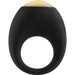  Черное эрекционное кольцо Eclipse Vibrating Cock Ring 