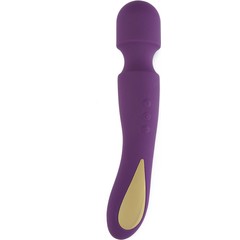 Фиолетовый wand-вибромассажёр Zenith Massager 23 см 