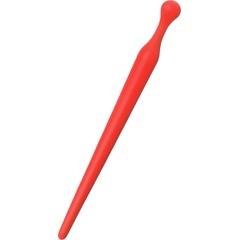  Красный силиконовый уретральный плаг 10 см 