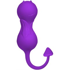  Фиолетовые вагинальные шарики в виде дьяволенка 
