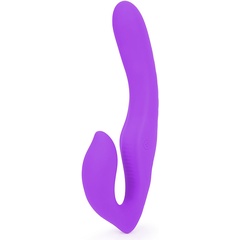  Фиолетовый безремневой страпон NAMI 