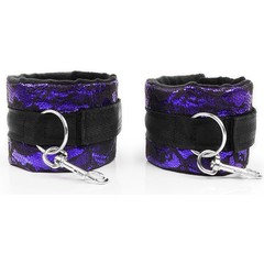  Фиолетово-черные оковы с карабинами 