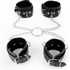  Комплект наручников и оков на металлических креплениях с кольцом 