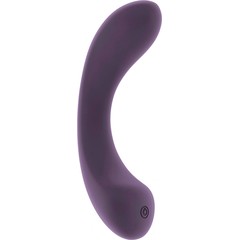  Фиолетовый гнущийся вибратор Olivia 15,6 см 