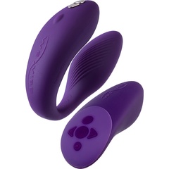  Фиолетовый вибратор для пар We-Vibe Chorus 