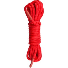  Красная веревка для бондажа Easytoys Bondage Rope 10 м 