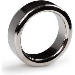  Серебристое эрекционное кольцо Heavy Cock Ring Size M 