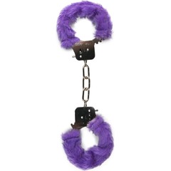  Наручники с фиолетовым мехом Furry Handcuffs 