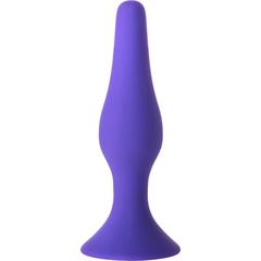  Фиолетовая анальная пробка 11,3 см 