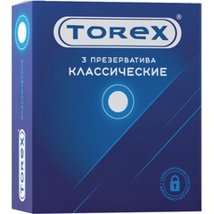  Гладкие презервативы Torex Классические 3 шт 