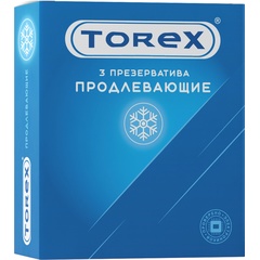  Презервативы Torex Продлевающие с пролонгирующим эффектом 3 шт 