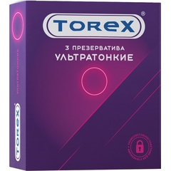  Презервативы Torex Ультратонкие 3 шт 