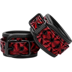  Красно-черные поножи Luxury Ankle Cuffs 