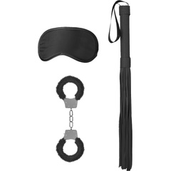  Черный набор для бондажа Introductory Bondage Kit №1 