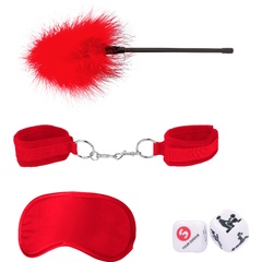  Красный игровой набор Introductory Bondage Kit №2 