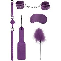  Фиолетовый игровой набор БДСМ Introductory Bondage Kit №4 