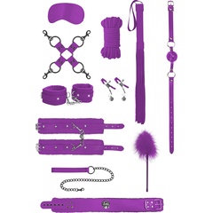  Фиолетовый игровой набор БДСМ Intermediate Bondage Kit 