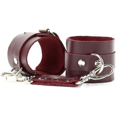  Бордовые наручники Maroon Handcuffs 
