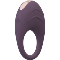  Фиолетовое эрекционное виброкольцо AVETA 