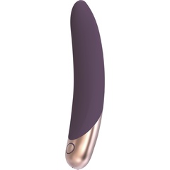  Фиолетовый вибромассажер ASTERIA 21 см 