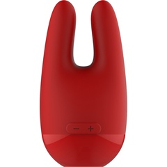  Красный клиторальный стимулятор HEBE 10,6 см 