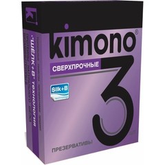  Сверхпрочные презервативы KIMONO 3 шт 