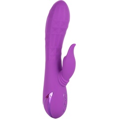  Фиолетовый вибратор-кролик Valley Vamp 21,5 см 