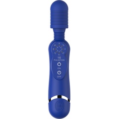  Синий универсальный массажер Silicone Massage Wand 20 см 