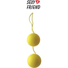  Желтые вагинальные шарики BALLS 