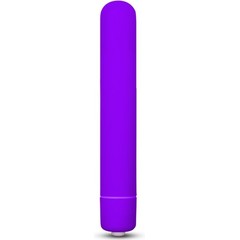  Фиолетовая вибропуля X-Basic 10 Speeds 13 см 