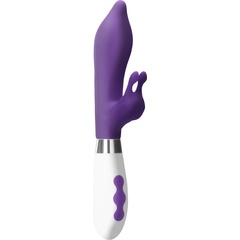  Фиолетовый вибратор-кролик Adonis 22 см 