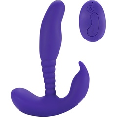  Фиолетовый стимулятор простаты Remote Control Anal Pleasure Vibrating Prostate Stimulator 13,5 см 