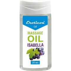  Массажное масло Isabella с ароматом винограда «Изабелла» 30 мл 