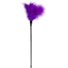  Фиолетовая щекоталка Feather Tickler 44 см 
