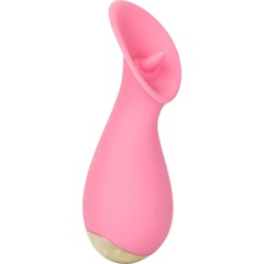  Розовый мини-вибромассажер #TickleMe 11,5 см 