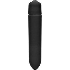  Черная вибропуля Speed Bullet 9,3 см 
