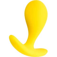 Желтая анальная втулка Blob 5,5 см 