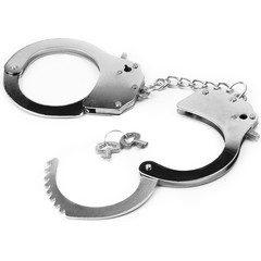  Металлические наручники с ключиками 