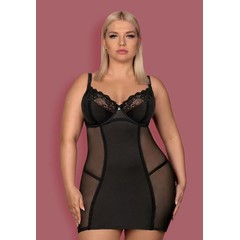  Облегающая сорочка Amallie с полупрозрачными вставками 