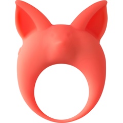  Оранжевое эрекционное кольцо Kitten Kyle 