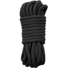  Черная верёвка для любовных игр 10 м 