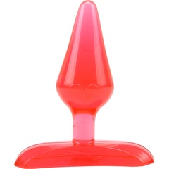  Красная анальная пробка Gum Drops Plug 6,6 см 